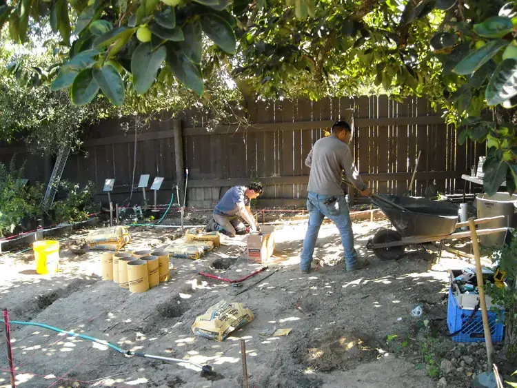 Home Ground Habitats - A2 - Sept - Men working