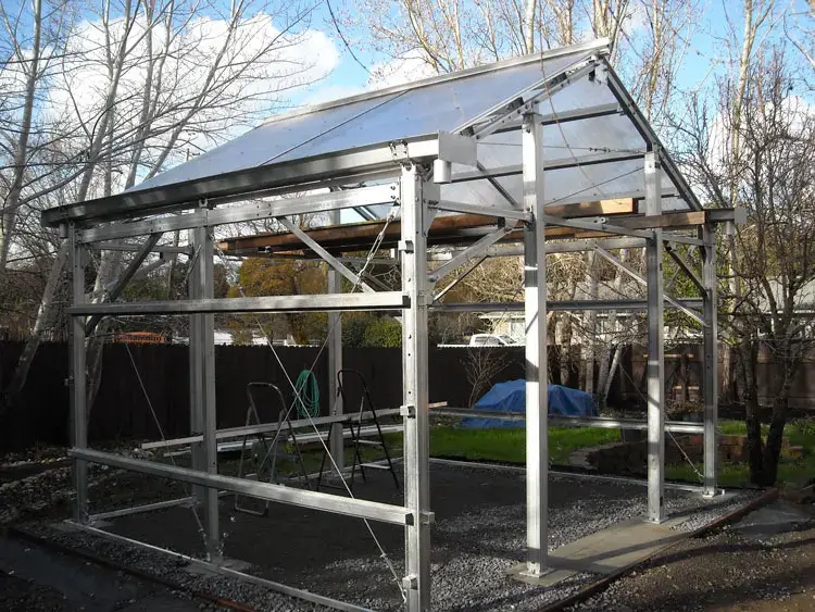 Home Ground Habitats - D5 - Greenhouse Frame Feb 2021